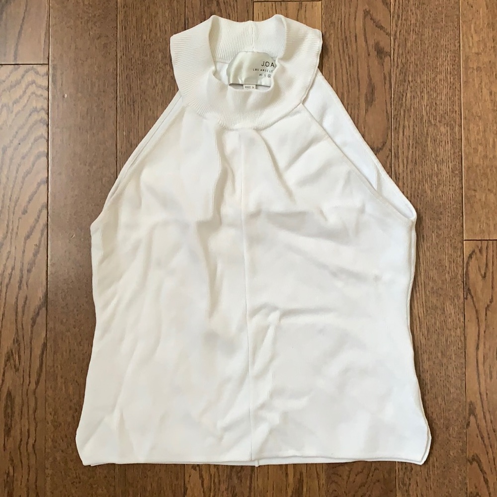 J.O.A High Neck Ribbed Tank